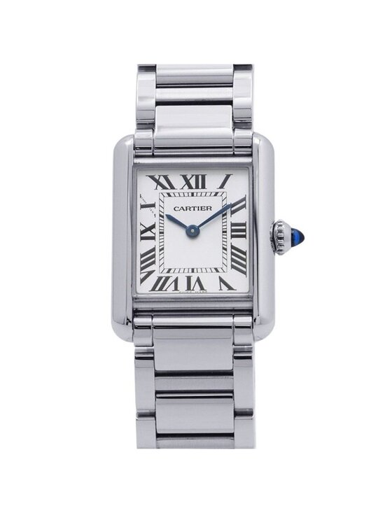 Cartier Tank Must SM Watch Silver Dial Quartz